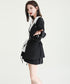 Cut-Out Ribbon Sleeve Shirt